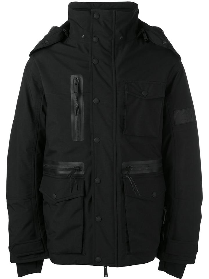 Dsquared2 - Ski Jacket - Men - Feather Down/polyamide/polyester/viscose - 48, Black, Feather Down/polyamide/polyester/viscose