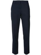Theory Classic High-waisted Trousers - Blue