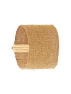 Carolina Bucci 18kt Yellow And Pink 'all Gold Woven' Bracelet