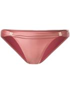 Vix Metallic Detail Bikini Bottom, Women's, Size: Medium, Pink/purple, Polyamide/spandex/elastane