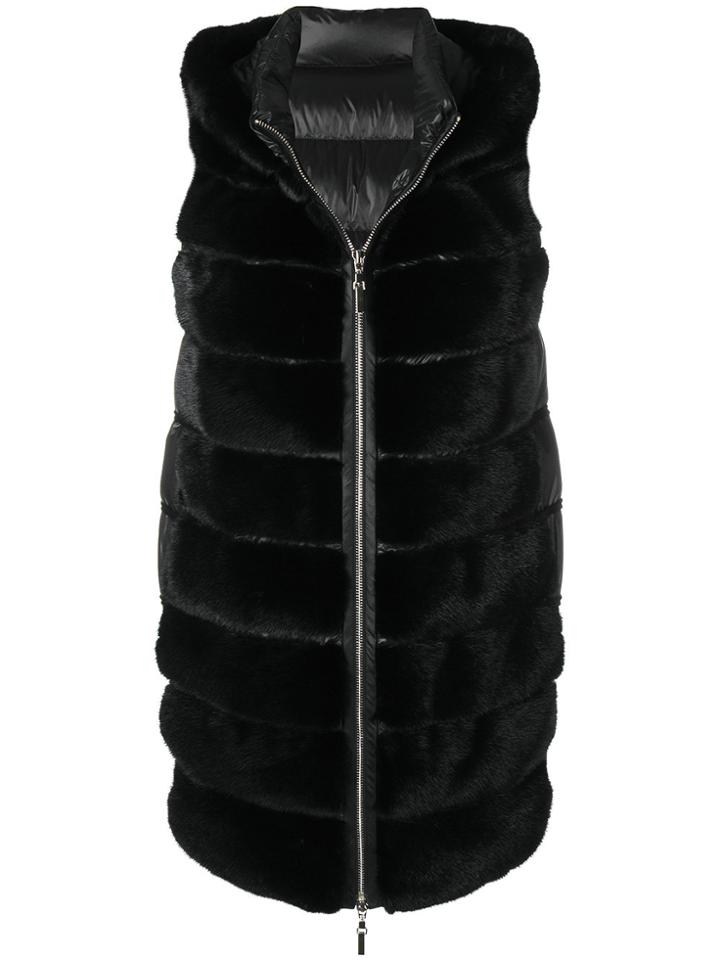 Cara Mila Camille Reversible Gilet - Black