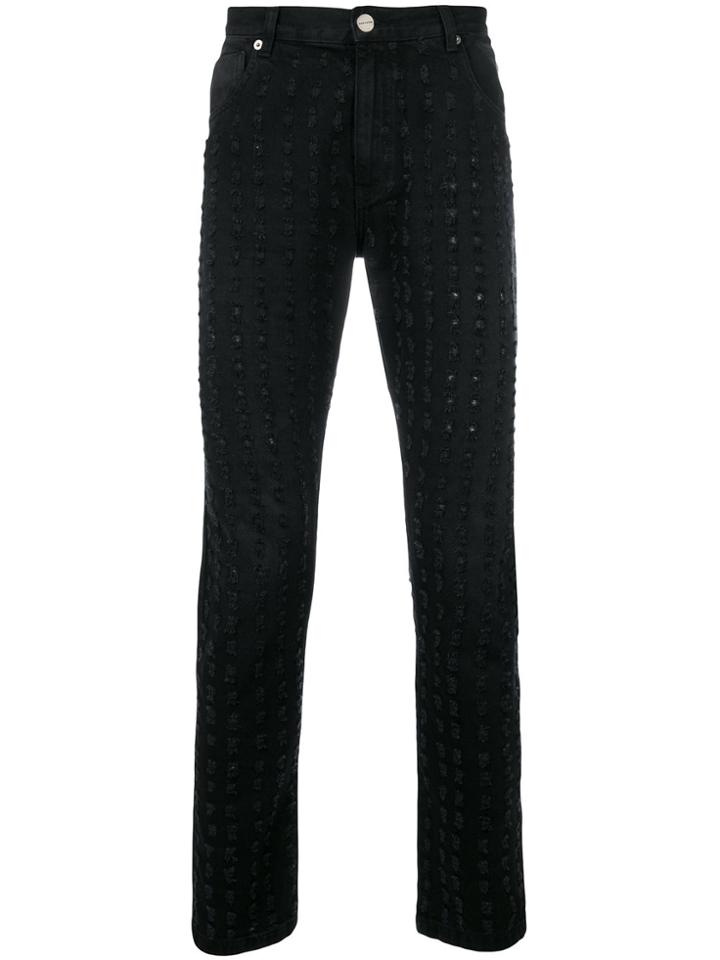 Each X Other Distressed Detail Denim Jeans - Black