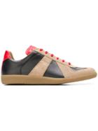 Maison Margiela Replica Colour-block Sneakers - Brown