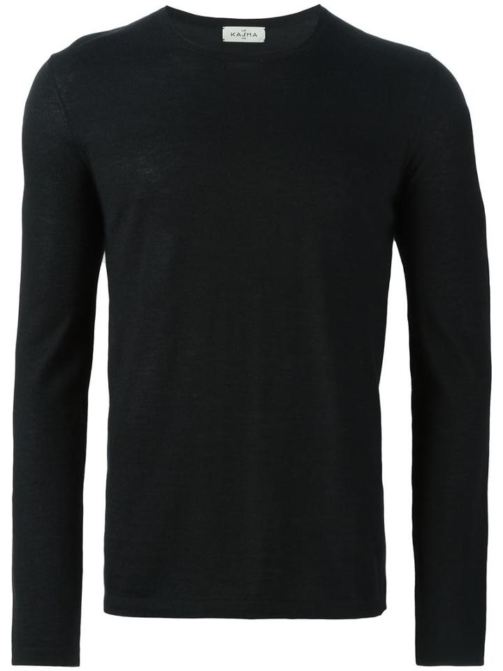 Le Kasha 'kyoto' Jumper, Men's, Size: Large, Black, Cashmere