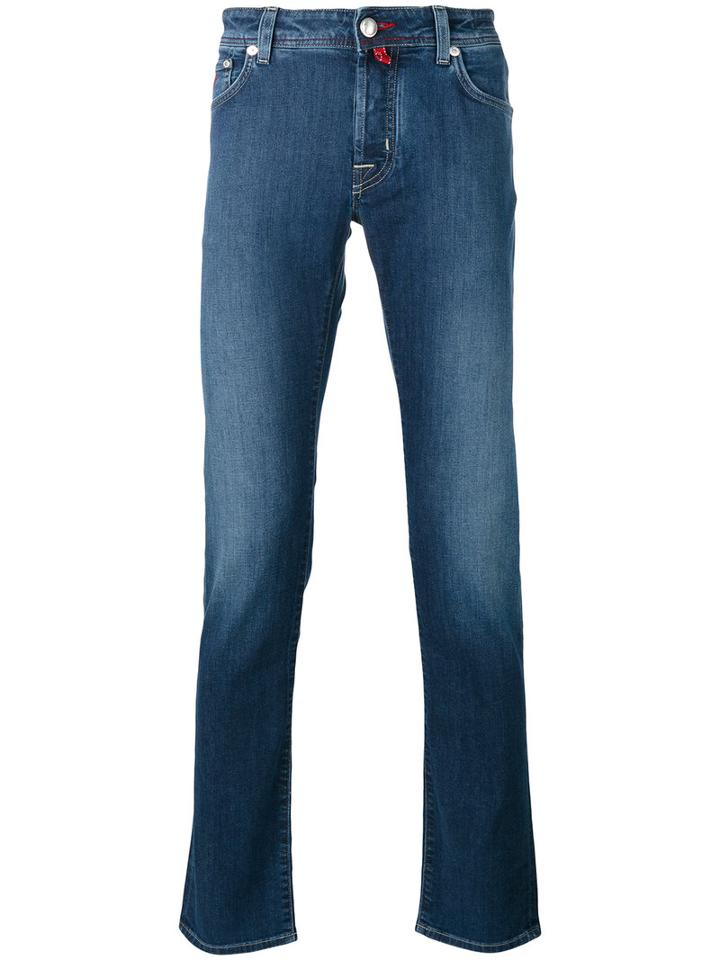 Jacob Cohen Classic Jeans, Men's, Size: 30, Blue, Cotton/polyester/spandex/elastane