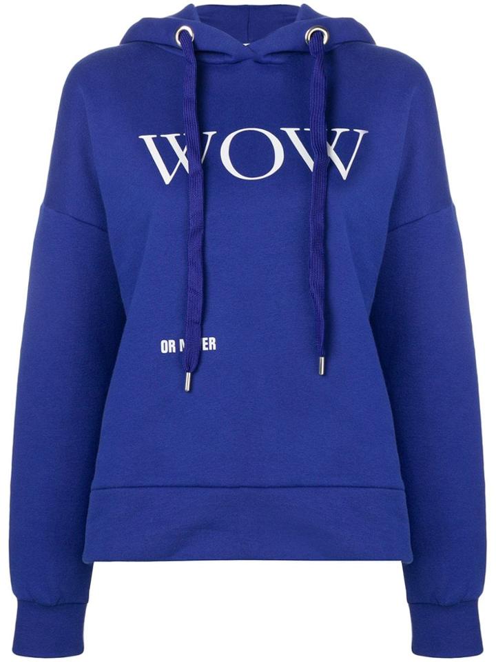 Closed Wow Hoodie - Blue