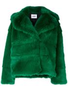 Msgm Spread Collar Jacket - Green