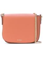 Dkny - Foldover Crossbody Bag - Women - Leather - One Size, Pink/purple, Leather