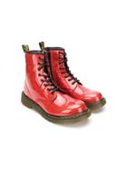 Dr. Martens Kids Teen Glitter 1460 Boots - Red