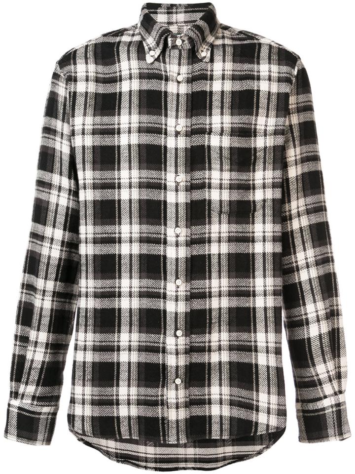 Gitman Vintage Checked Shirt - Black