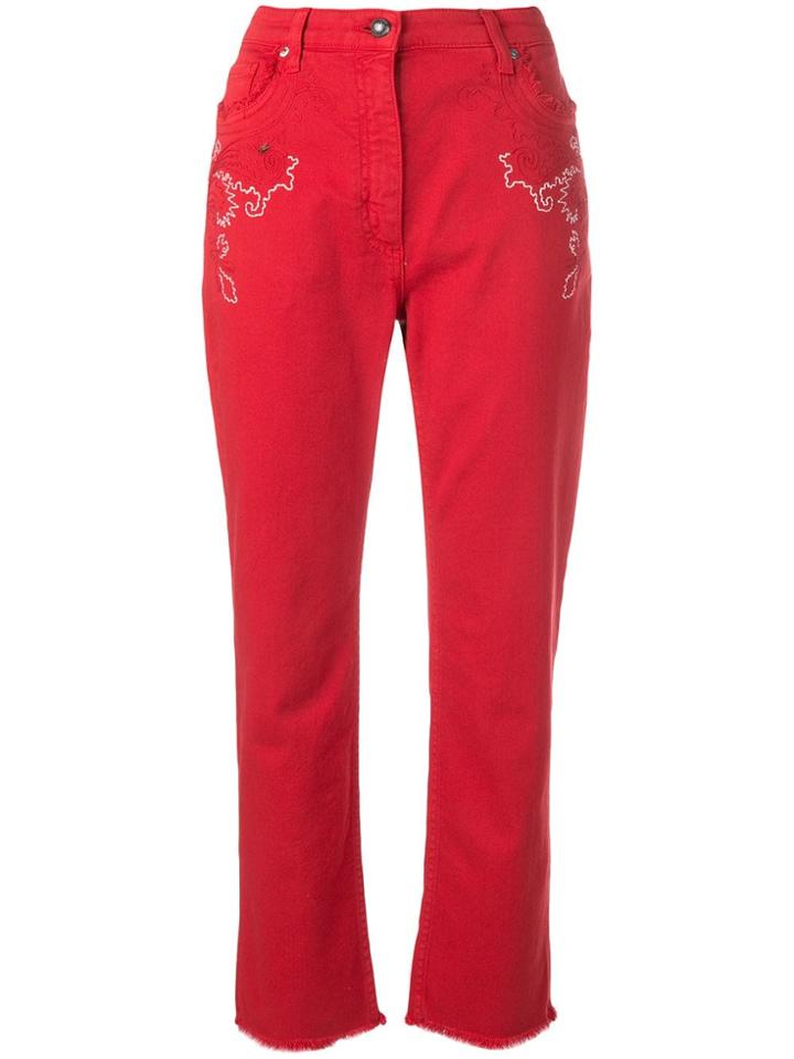 Etro Slim-fit Jeans - Red