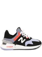 New Balance Colour Blocked Low Top Sneakers - Black