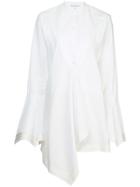 Jw Anderson Asymmetric Shirt Dress - White