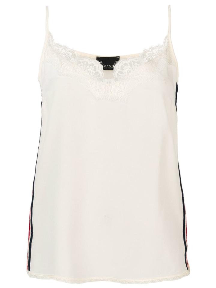 Ermanno Scervino Lace Trim Camisole - Neutrals