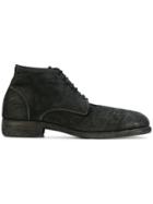 Guidi Low Cordovan Boots - Black