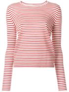 Forte Forte Striped Jumper, Women's, Size: Ii, White, Cashmere/wool