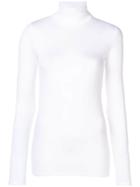 Majestic Filatures Roll-neck Top - White