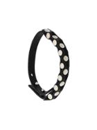 Ann Demeulemeester Blanche Studded Bracelet - Black