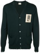 Kent & Curwen V-neck Cardigan - Green