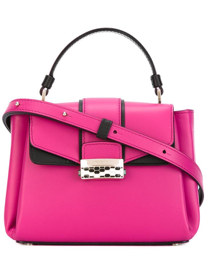 Bulgari - Serpenti Viper Bag - Women - Calf Leather - One Size, Women's, Pink/purple, Calf Leather