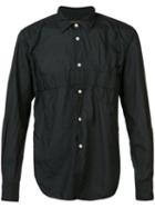 Comme Des Garçons Homme Plus - Gathered Chest Shirt - Men - Polyester - 2, Black, Polyester