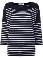 Sjyp Striped T-shirt - Blue