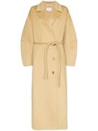 Nanushka Loane Belted Coat - Neutrals