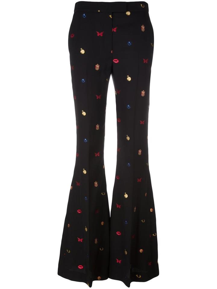Alexander Mcqueen Signature Fil Coupé Trousers