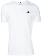 Le Coq Sportif Tech Ribbed Panel T-shirt - White