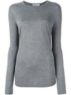 T By Alexander Wang Jersey Long Sleeved Top