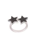 Alinka 'stasia' Diamond Double Star Ring - Metallic