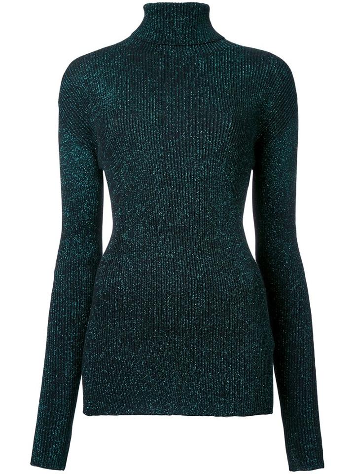 G.v.g.v. Glitter Knit Jumper, Women's, Size: Xs, Green, Nylon/polyester/rayon