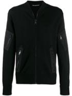 Neil Barrett Zip-detail Cardigan - Black