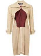 Junya Watanabe Comme Des Garçons Pre-owned Partially Lined Trench Coat