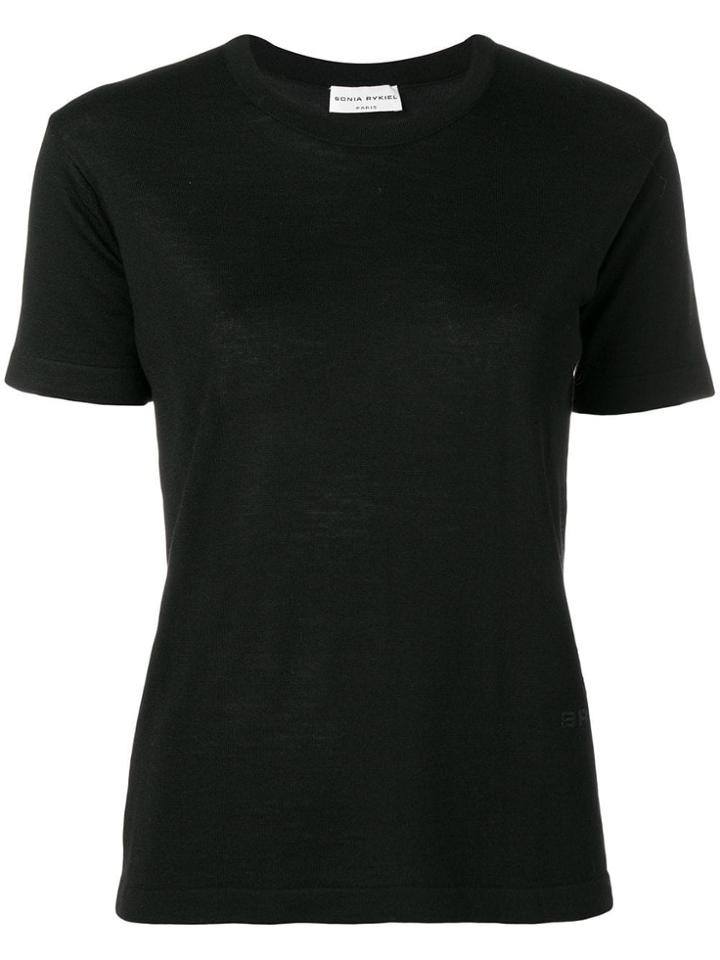 Sonia Rykiel Round Neck T-shirt - Black