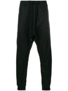 Individual Sentiments Drop-crotch Sweat Pants - Black