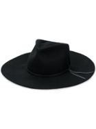Woolrich Trim Fedora Hat - Black