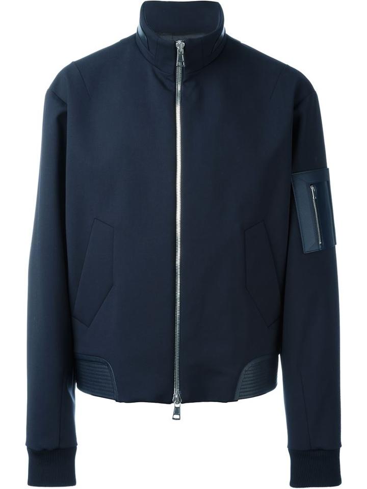 Juun.j Zip Roll Collar Jacket