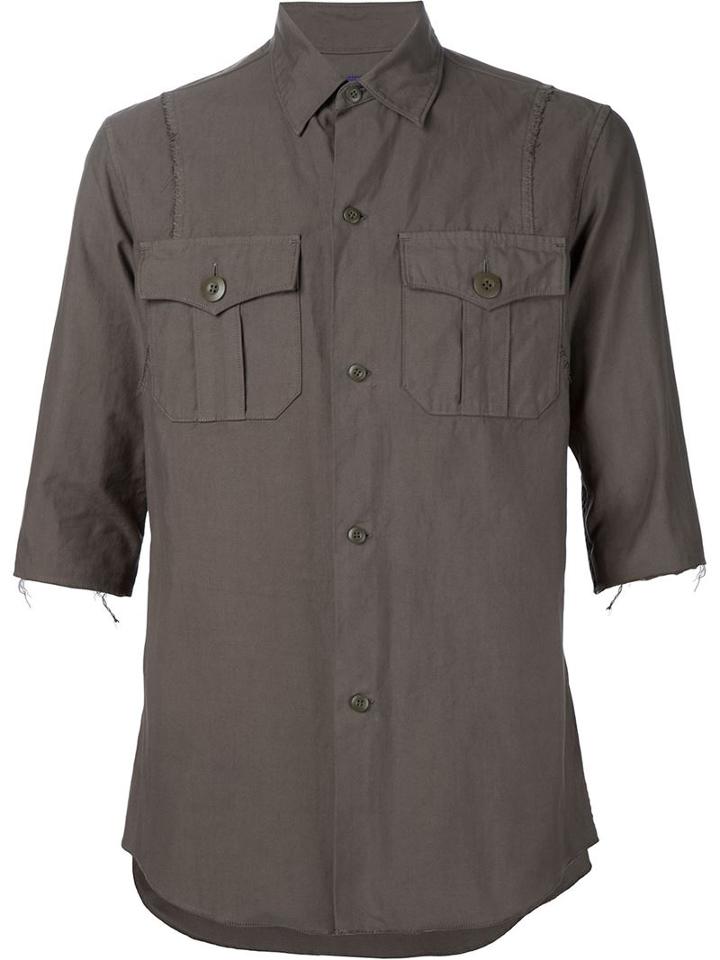 Undercover Safari Shirt, Men's, Size: 2, Brown, Cotton