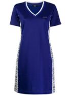 Liu Jo Knitted Jumper Mini Dress - Blue