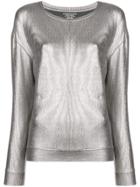 Majestic Filatures Metallic Long Sleeve Top
