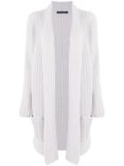 Incentive! Cashmere Knitted Long Cardigan - Nude & Neutrals