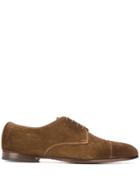 Doucal's Lace-up Derby Shoes - Brown