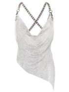 Giuseppe Di Morabito Crystal Embellished Top - Metallic