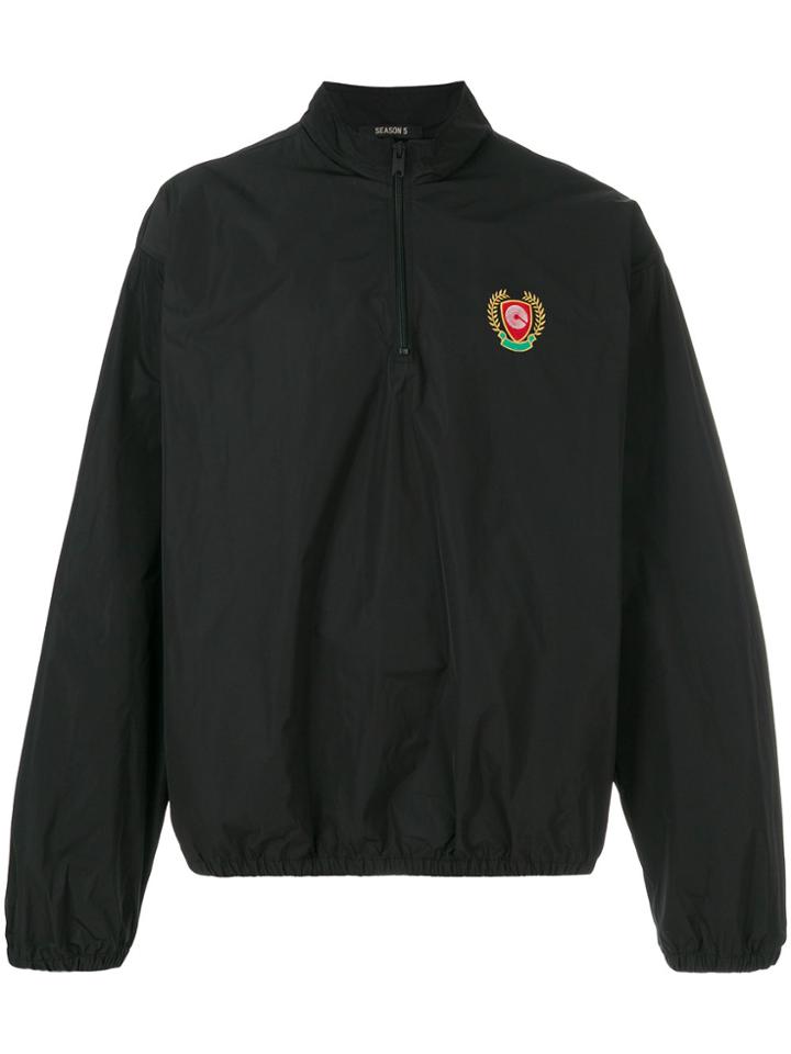Yeezy Half Zip Windbreaker - Black