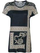 Versace Collection Baroque Printed Blouse - Black
