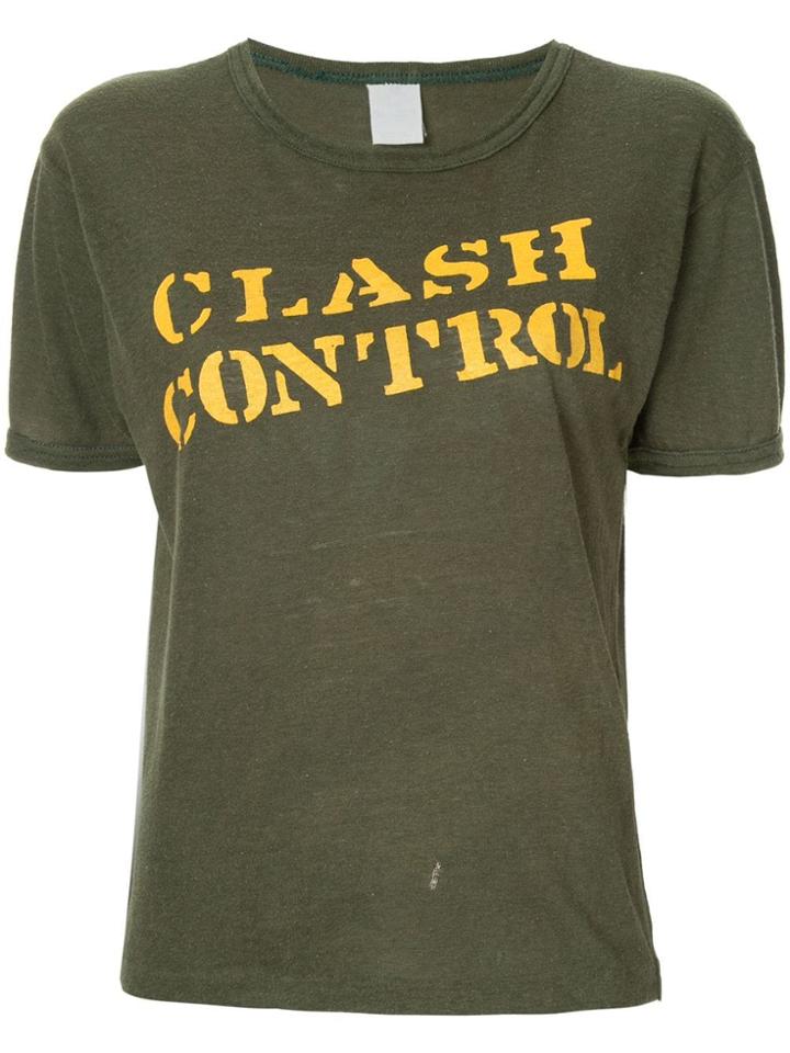 Fake Alpha Pre-owned The Clash T-shirt - Green