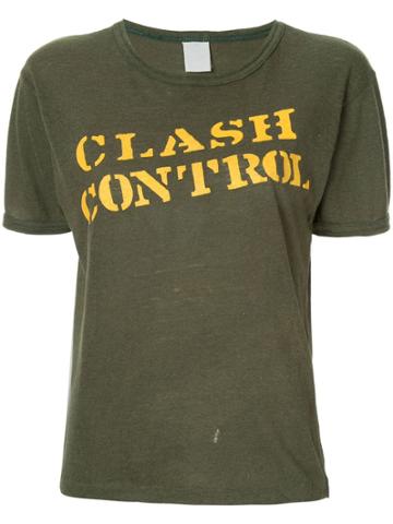 Fake Alpha Pre-owned The Clash T-shirt - Green