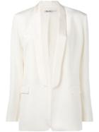 T By Alexander Wang - Shawl Collar Blazer - Women - Silk/polyester - 4, Nude/neutrals, Silk/polyester