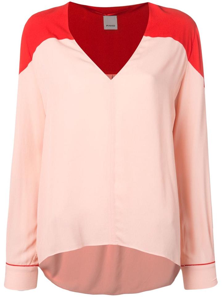Pinko Two-tone Blouse